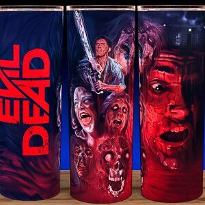 Evil Dead Ash Williams Horror Movie Cup Mug Tumbler